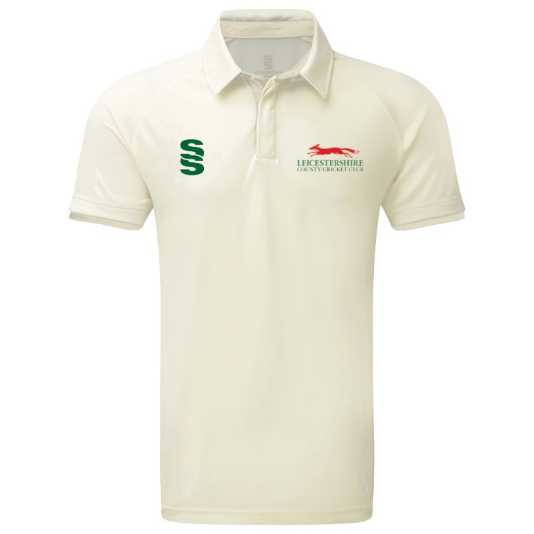 Leicestershire CCC - Dual Cricket Shirt Short Sleeve - Unisex Fit