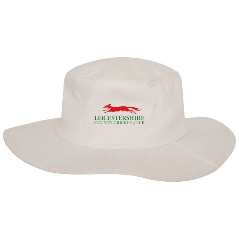 Leicestershire CCC - Floppy Hat - Ivory