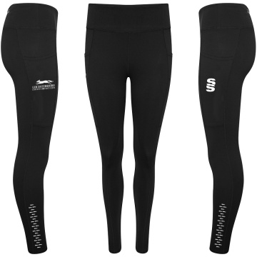 Performance Full Length Leggings : Black