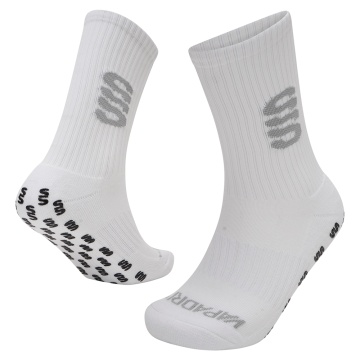 Leicestershire CCC - Quarter Gripper Sock - White